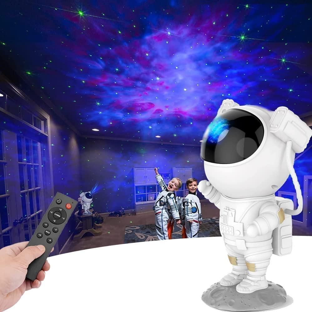 Astronaut Galaxy Projector - 360 Degree Rotation