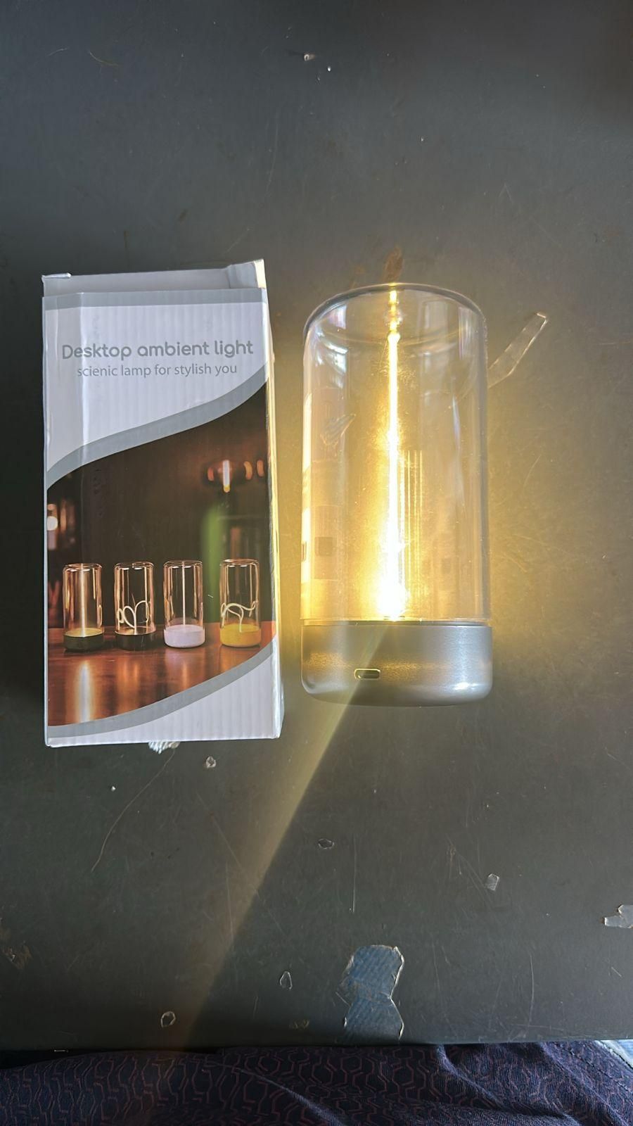 Magnetic lamp light